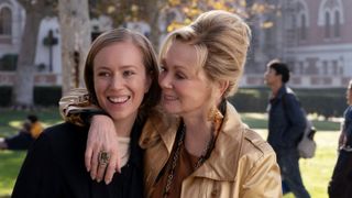 Hanna Einbinder and Jean Smart in Hacks