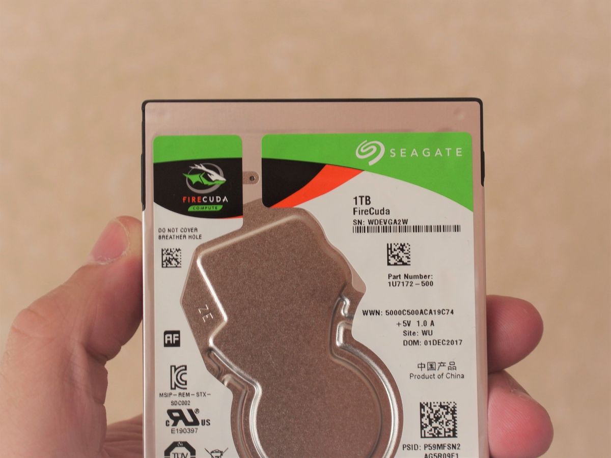 Seagate's Firecuda SSHD is a great replacement for traditional hard