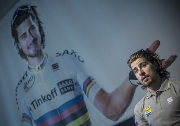 Sagan at Sportful HQ