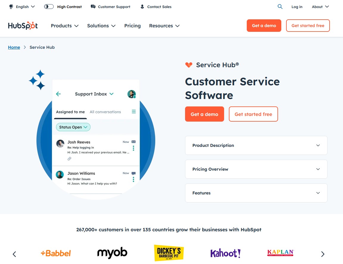 HubSpot Service Hub