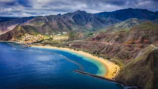 The golden sands and cerulean waters of Tenerife
