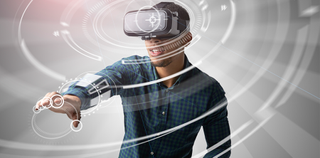 Virtual Reality headset augmented reality headset