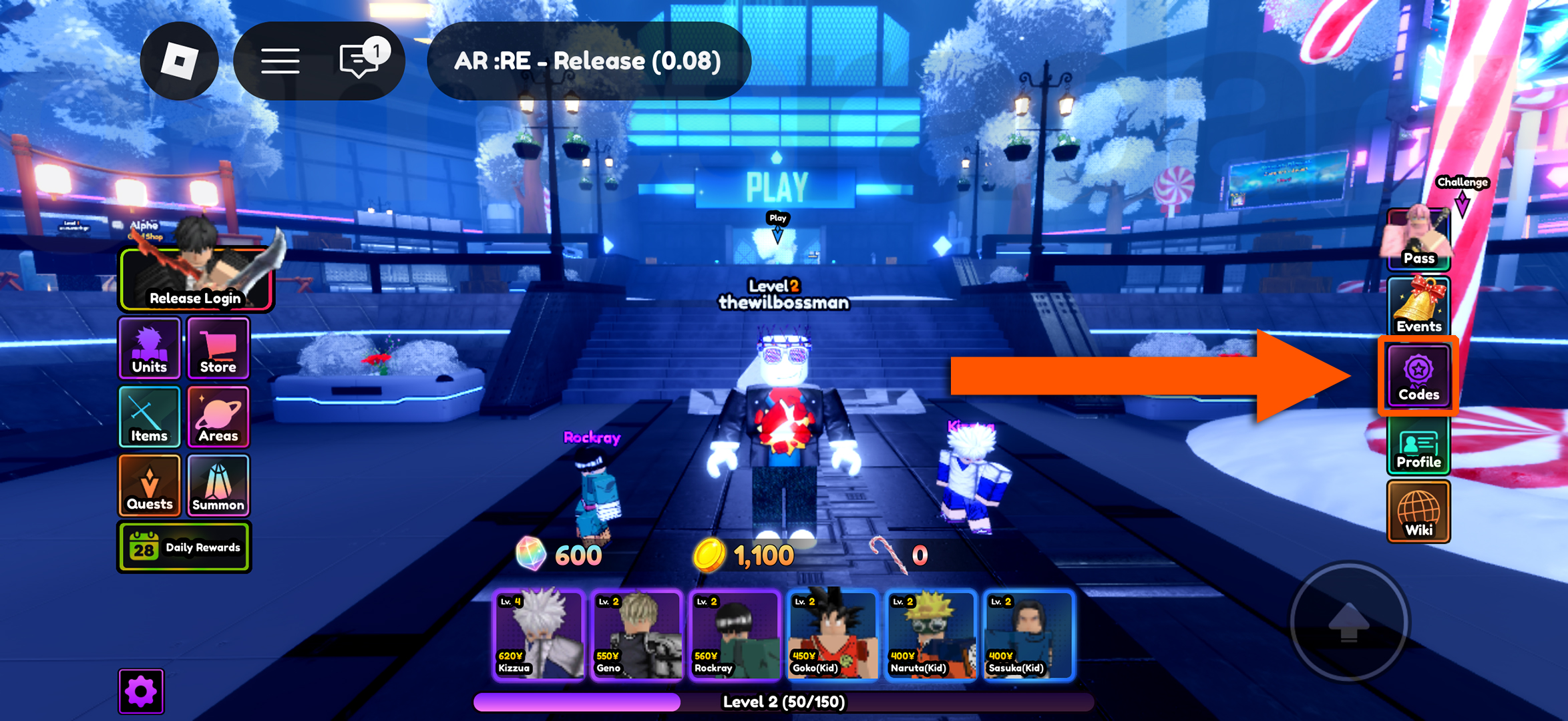 How to redeem Anime Reversal codes