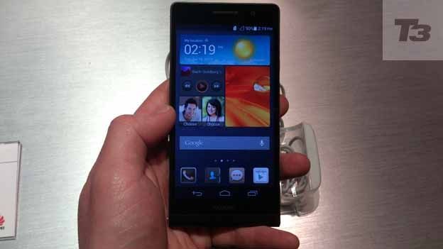Ascend P6 homescreen