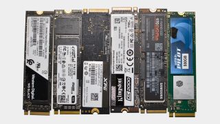 A collection of modern M.2 NVMe SSDs