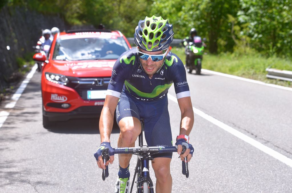 Giovanni Visconti was a key rider for Movistar today