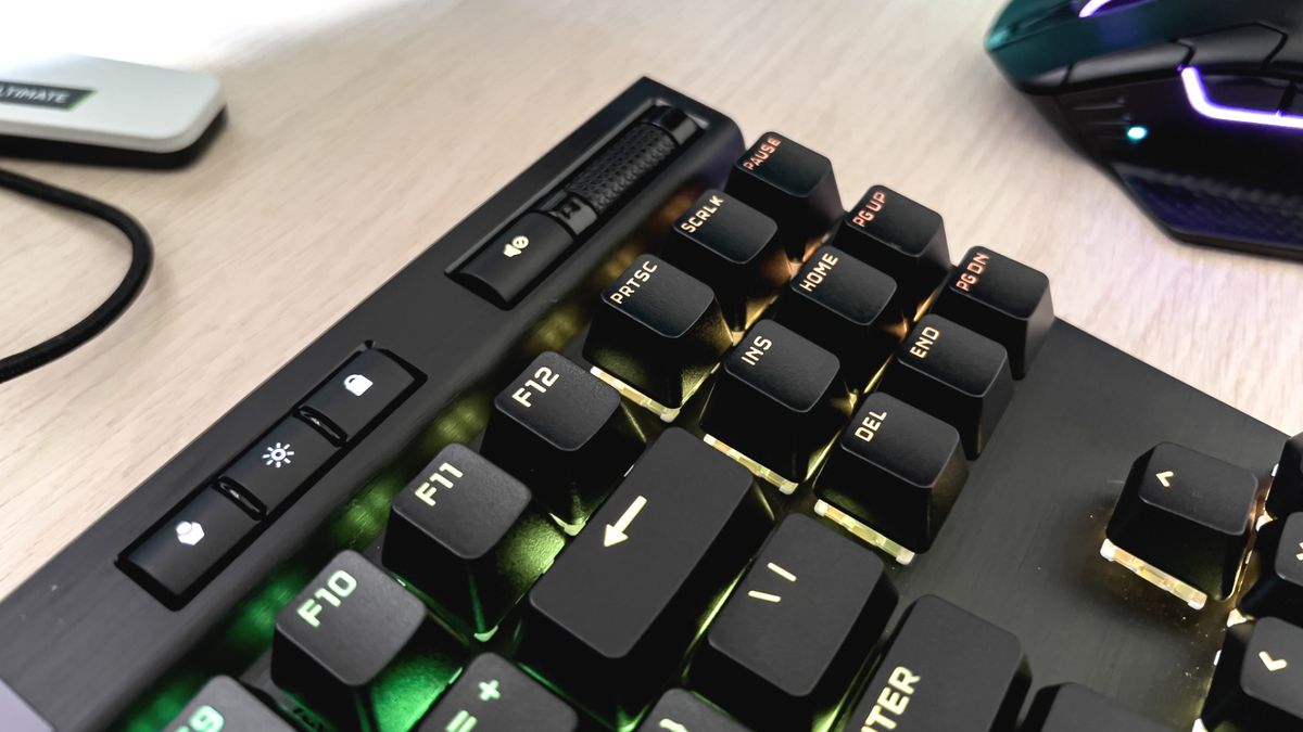 Corsair K70 TKL OPX gaming keyboard