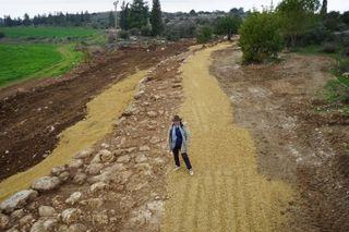 2,000-Year-Old Roman Road and Coins