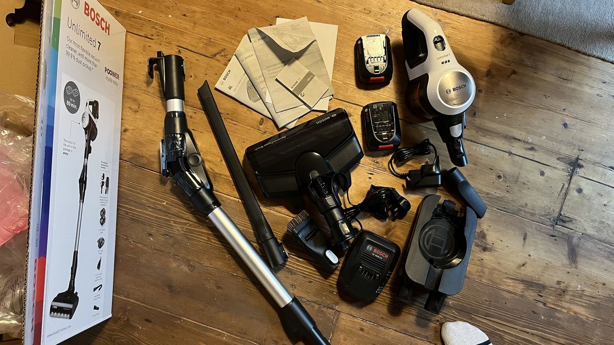 Bosch Unlimited 7 review a cordless vacuum with a crossbrand battery