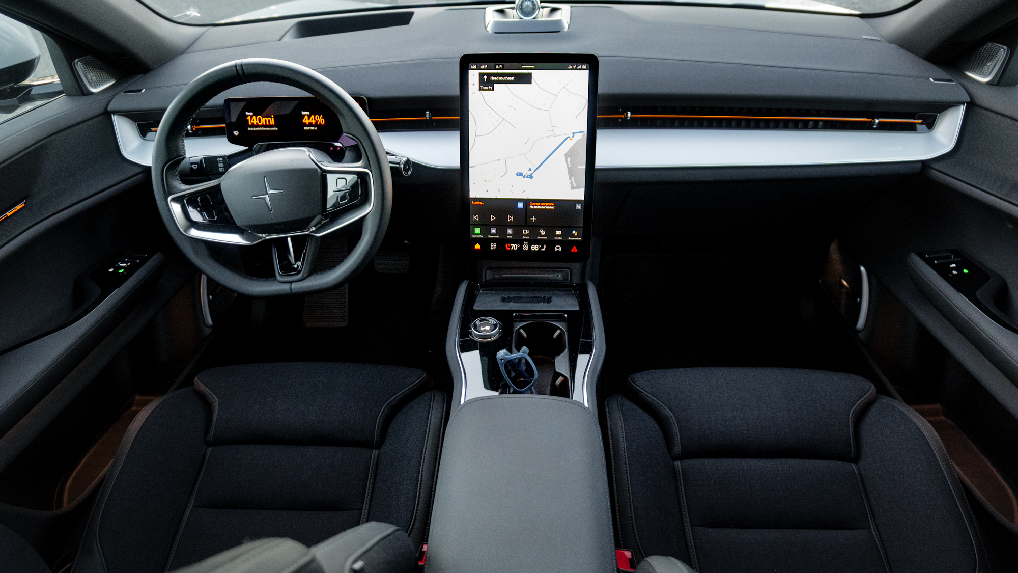 2025 Polestar 3 test drive.