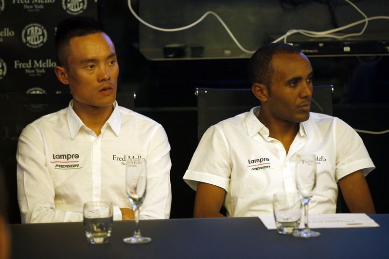 Gang Xu and Tsgabu Grmay will both make their grand tour debuts at the Giro d'Italia