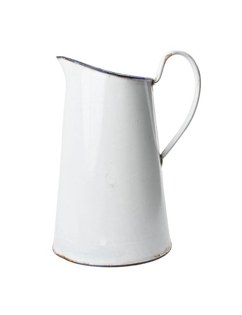 Vintage Enamel Pitcher