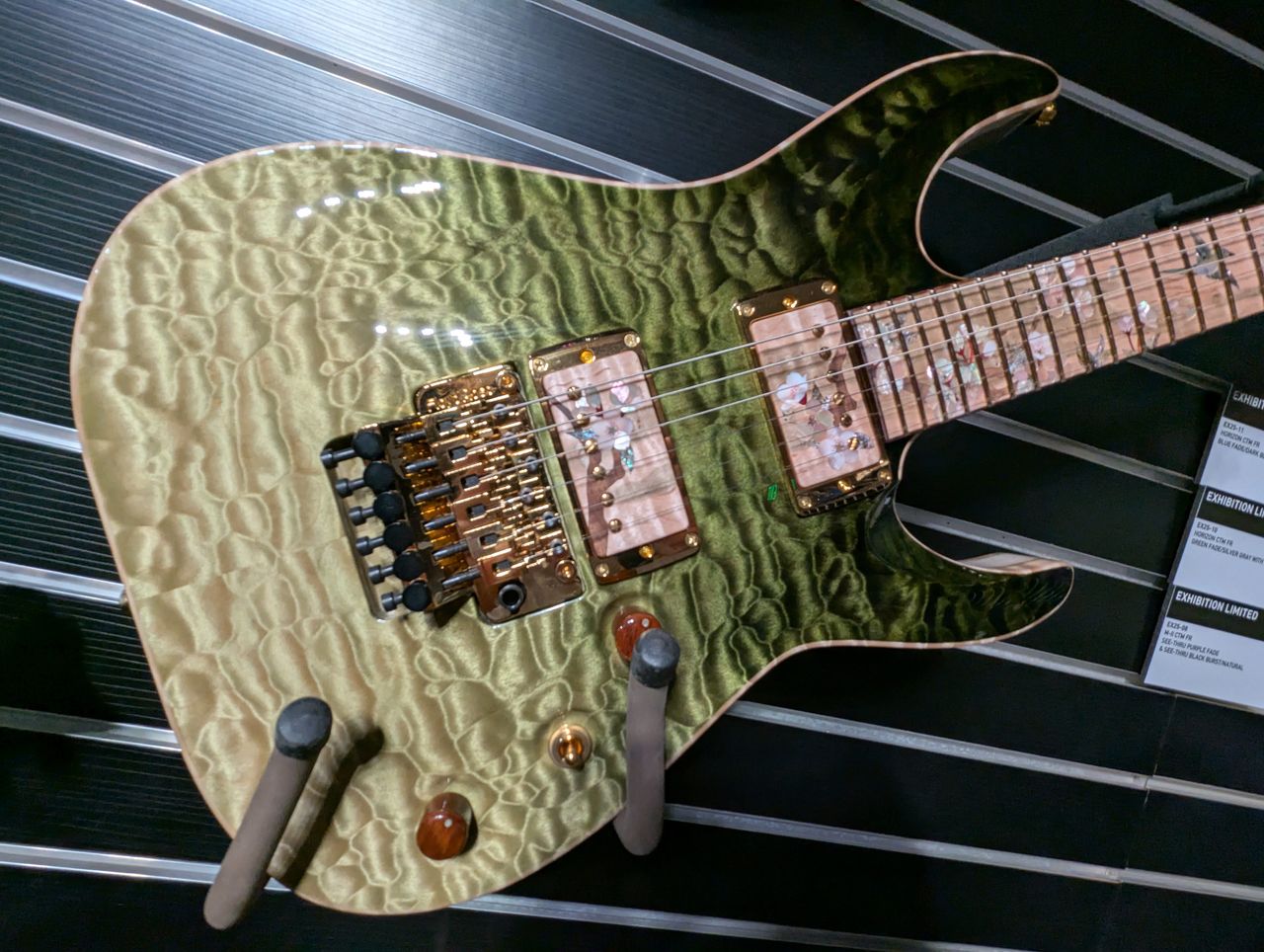 ESP Exhibition Limited NAMM 2025 electric guitars