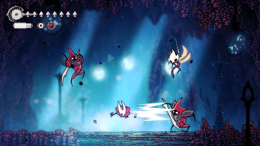 A screenshot from Hollow Knight: Silksong
