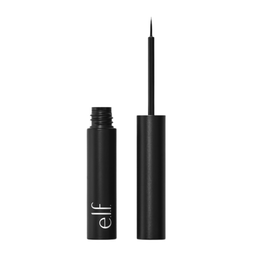 A product shot of the e.l.f. Precision Liquid Eyeliner, on a white background