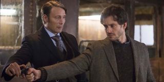 Mads Mikkelson and Hugh Dancy on Hannibal