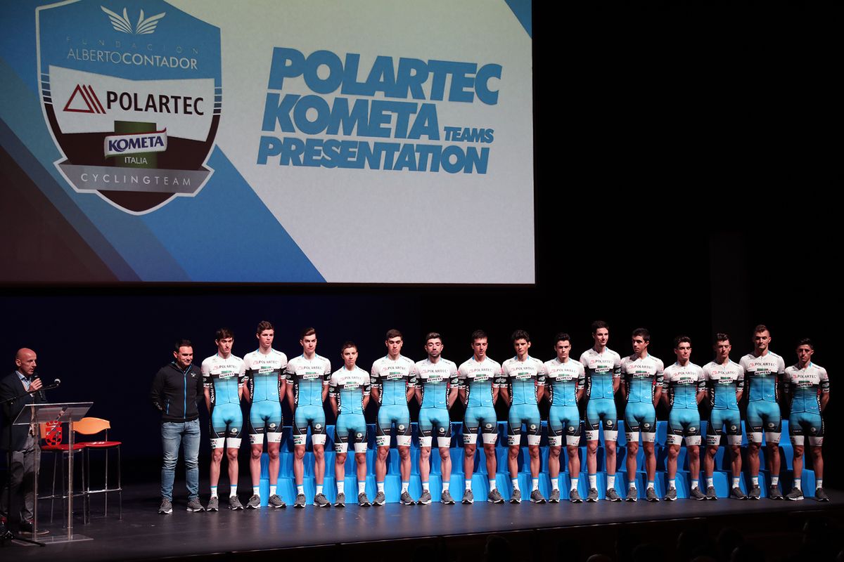 The Polartec-Kometa U23 team is presented