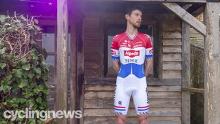 Matheiu Van der Poel's national champion skinsuit