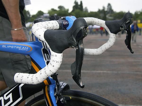 Garmin-Chipotle was among a number of teams that were outfitted in Shimano's new Dura-Ace group.