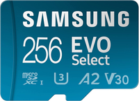 Samsung EVO Select 256GB microSD: was $39 now $17 @ Amazon
