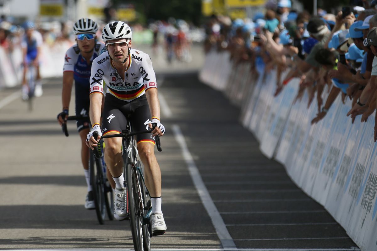 Tour de Suisse 2022 - 85th Edition - 3rd stage Aesch - Grenchen 176.9 km - 14/06/2022 - 13/06/2022 - Maximilian Schachmann (GER - Bora - Hansgrohe) - photo Sabine Zwicky/SprintCyclingAgencyÂ©2022