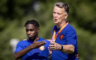 Jeremie Frimpong and Louis van Gaal