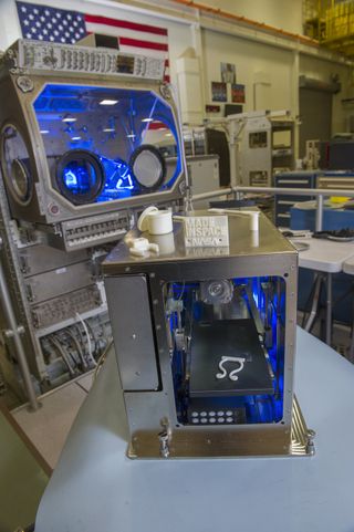 3-D Printer at Marshall Space Flight Center 