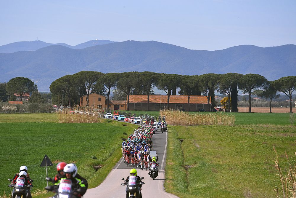 Scenery from along the route of stage 3 at Tirenno-Adriatico