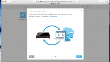 Personal Cloud backup