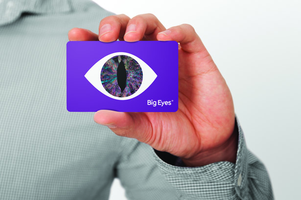 Business card designs for Big Eyes, created by SomeOne