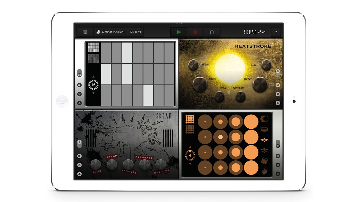 Liine says that its Skram iPad app enables anyone to make music