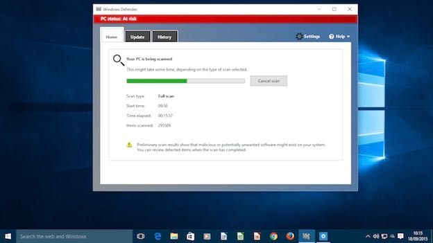 Windows 10 antivirus