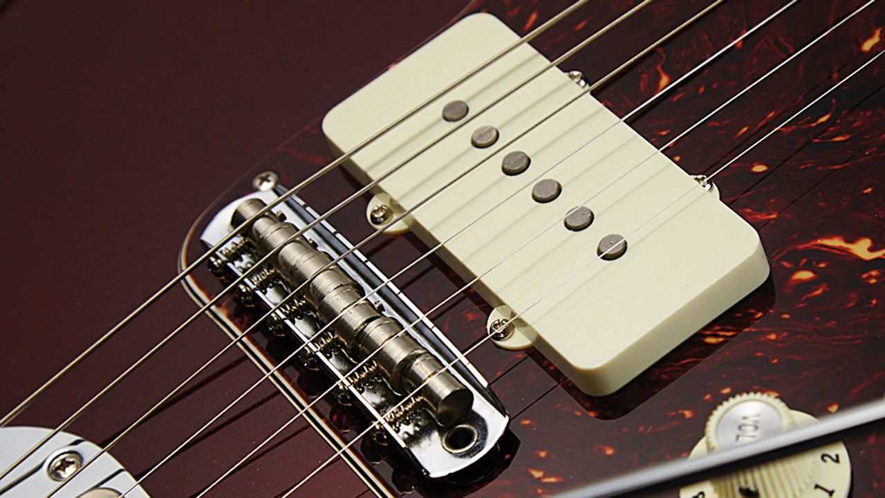 The Mustang bridge addresses the feared Jazzmaster string-pop