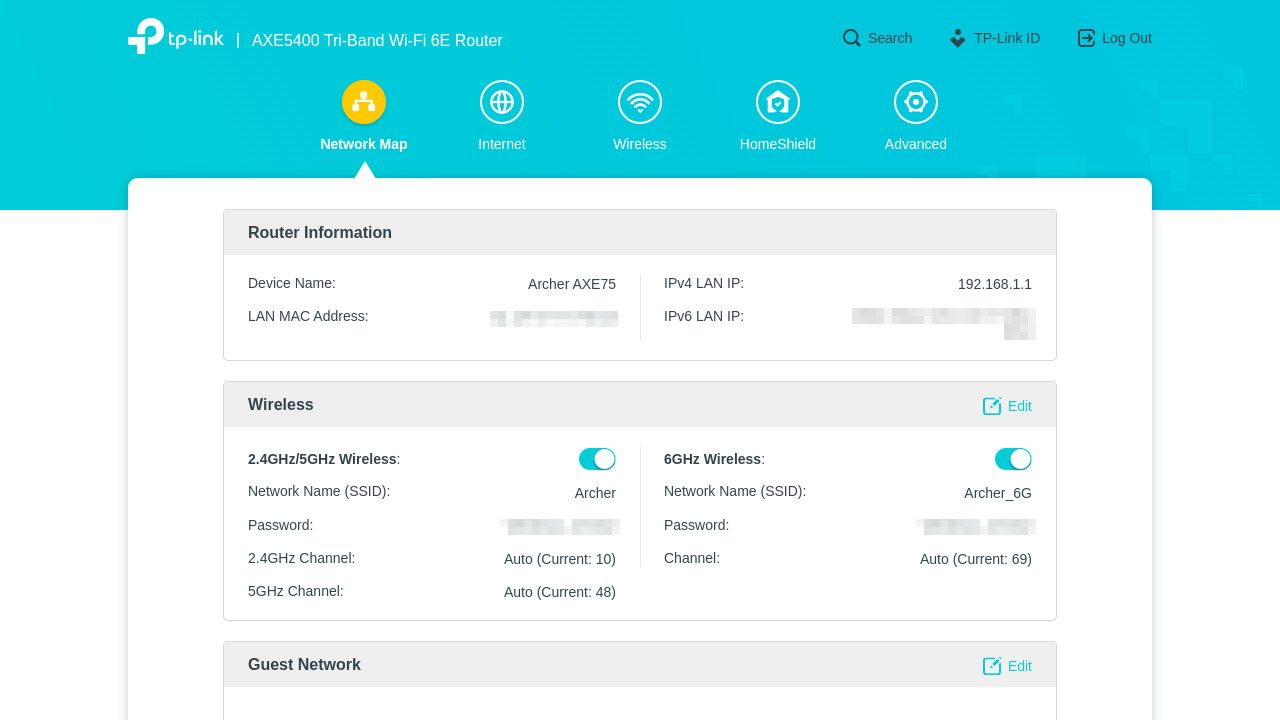 TP-Link Archer AXE75