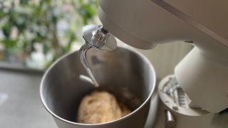 Salter Bakes Stand Mixer making bread dough