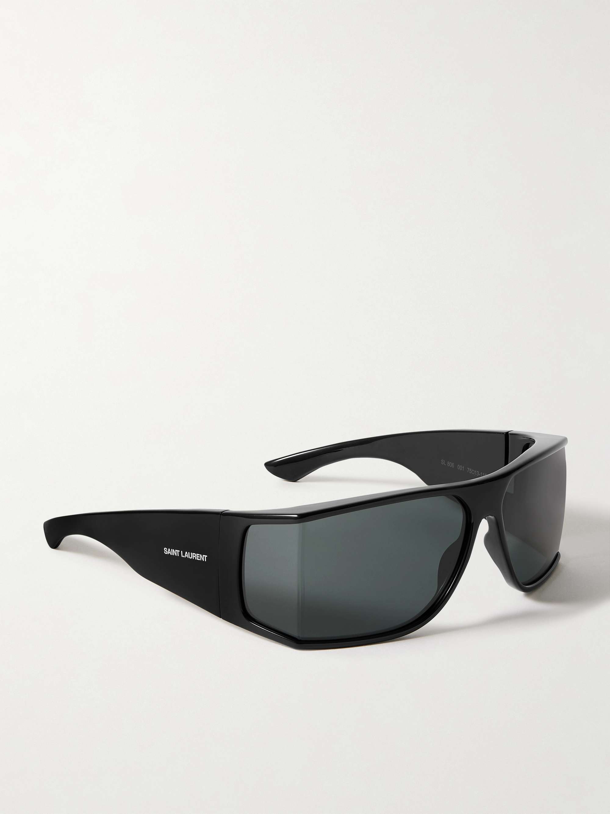Oversized D-Frame Acetate Sunglasses