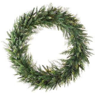 Faux Fir 100cm Wreath