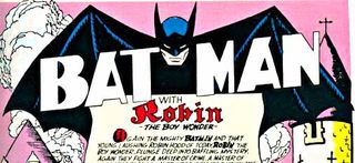 The Batman logo, one of the best comic logos