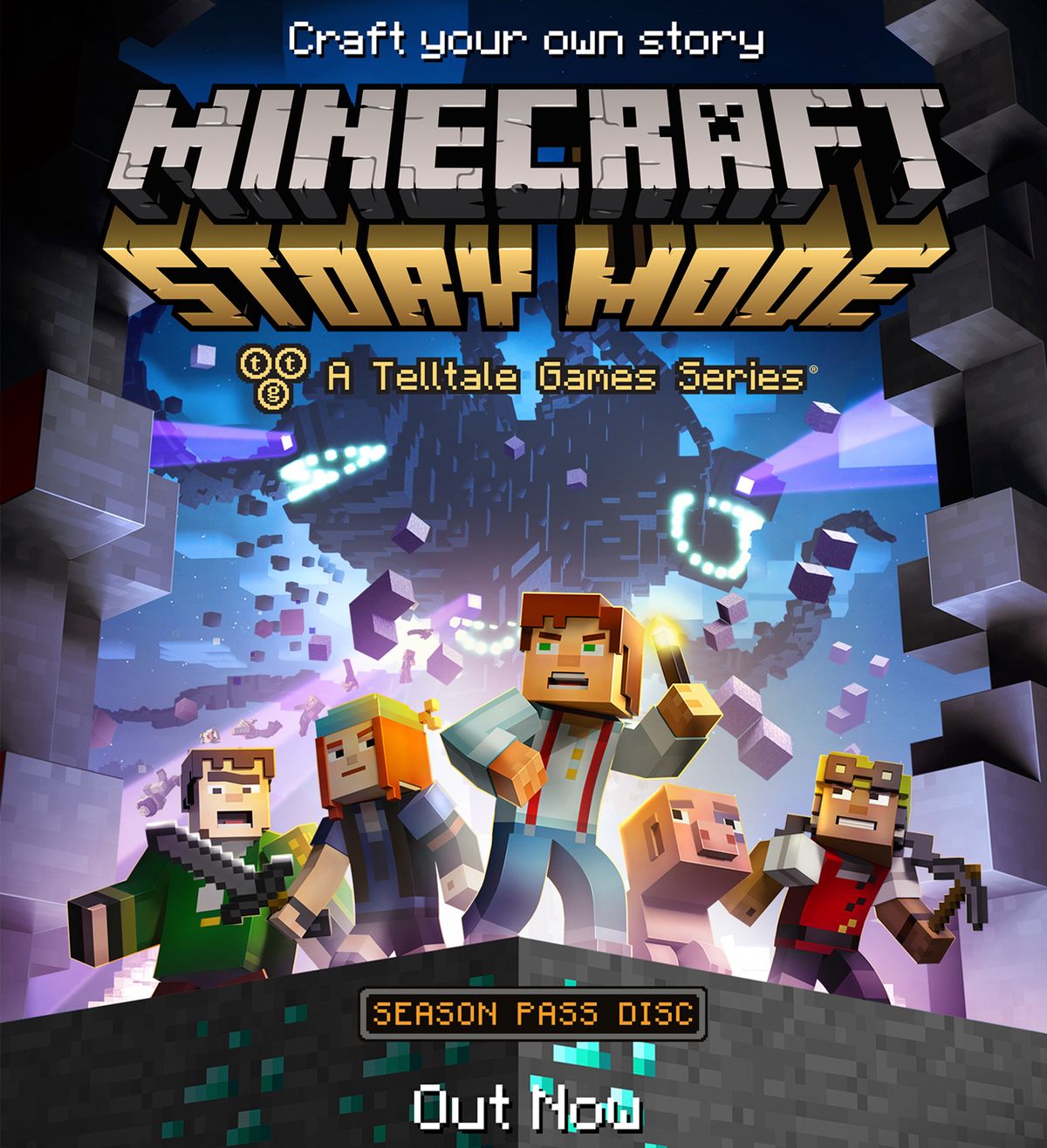 Minecraft обложка. Minecraft story Mode Постер. Майнкрафт стори мод обложка. Minecraft story Mode 1 эпизод. Картинки майнкрафт стори мод.