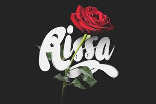 Free font: Rissa