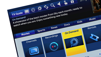 Sky unveils new-look EPG with on-demand focus