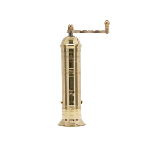 Brass pepper mill