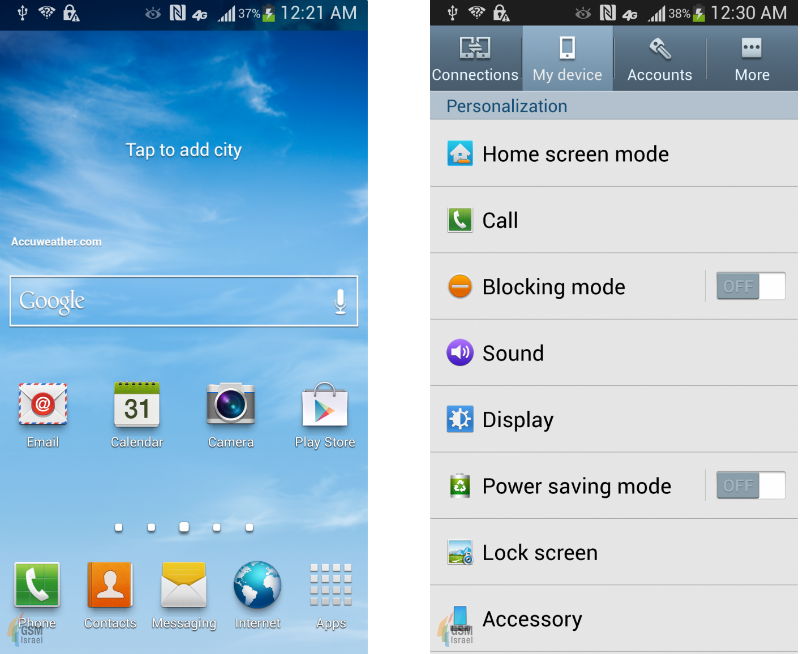 New Samsung Galaxy S4 screenshots leak final specs and details