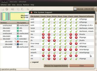 Disk space and sharing