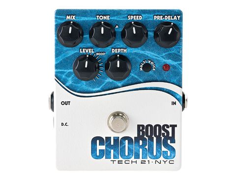 The Boost Chorus can create a vast range of sounds.