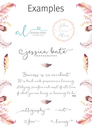 Featherly font