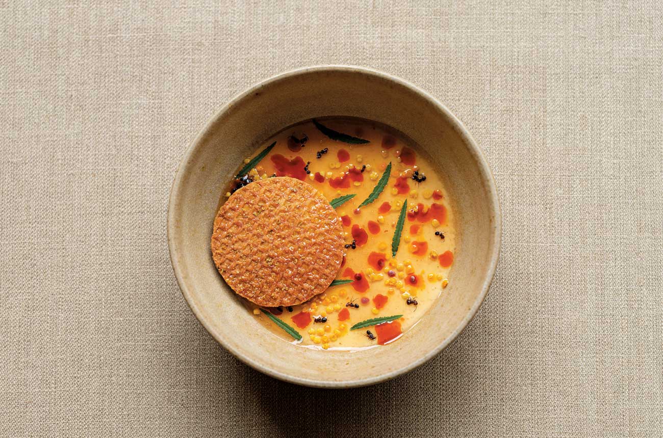 baked custard dessert