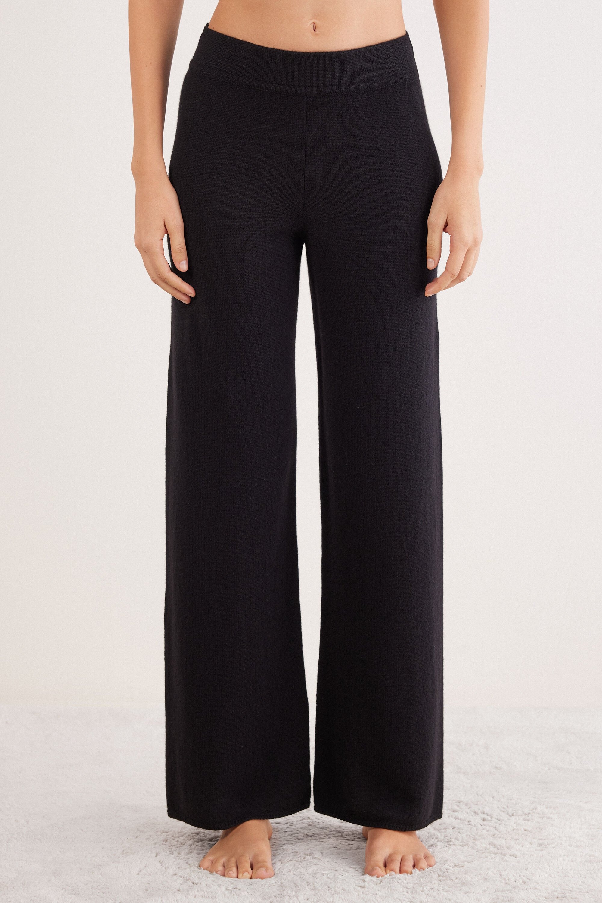 Intimissimi, Full Length Palazzo Pants in 100% Cashmere