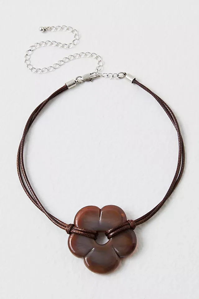 Baby Flower Cord Choker