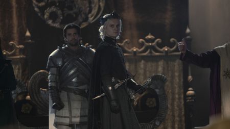 Tom Glynn-Carney and Fabien Frankel in House of the Dragon